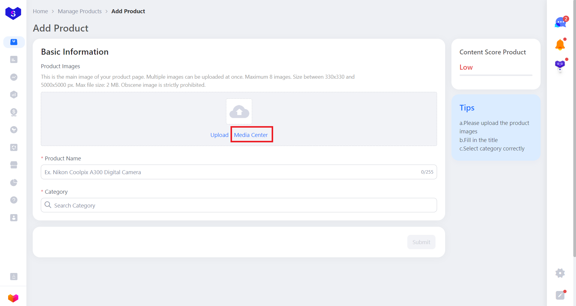 Can I store my files in Seller Center? (Media Center) Lazada Seller Center